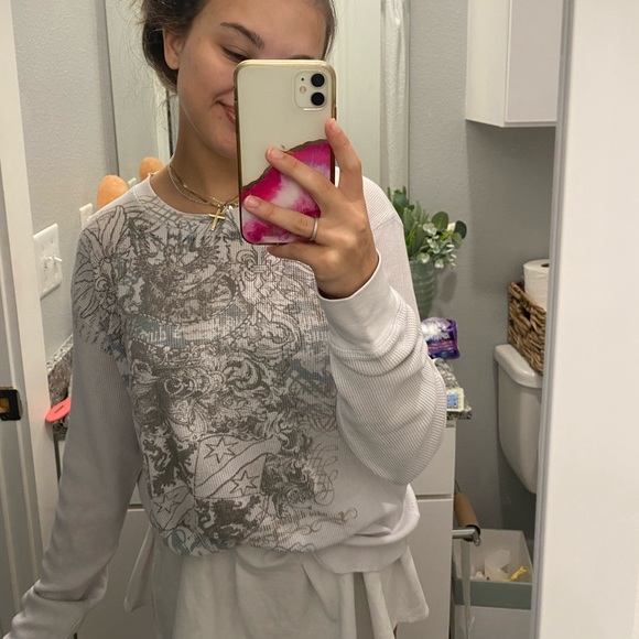 ~ MACHINE GRAPHIC LONG SLEEVE✨

* they a SIZE XL - Picture 5 of 5